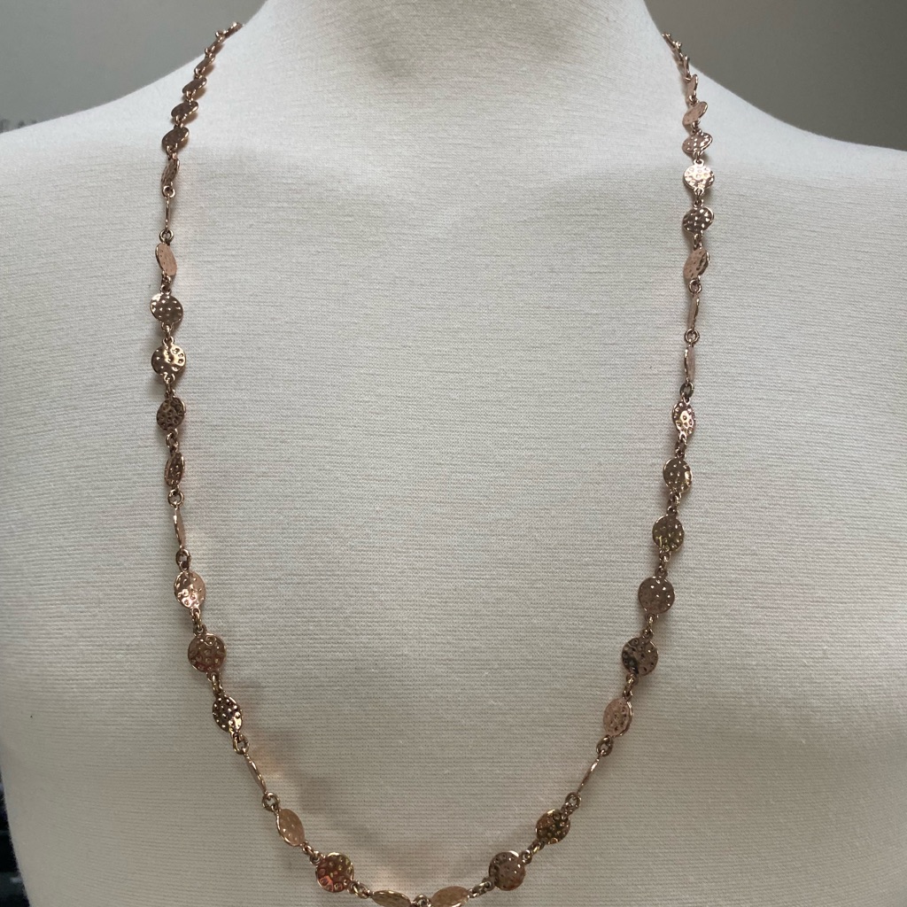 Ann Taylor Rose Gold Necklace